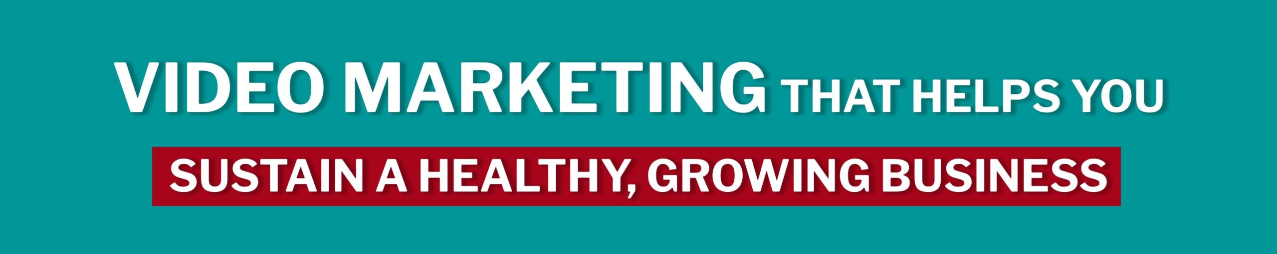 video marketing banner